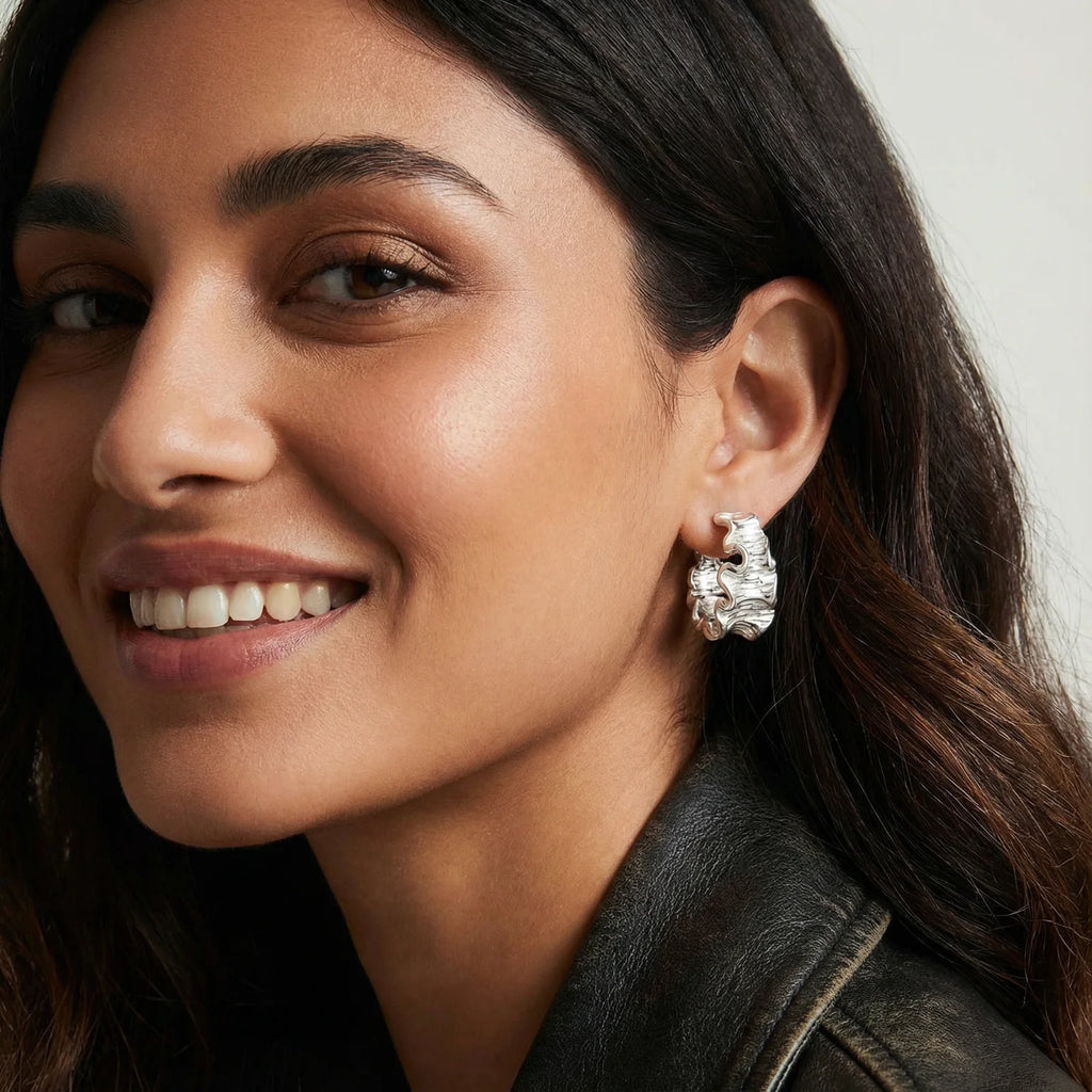 Ripple Wave Hoops | Soléra & Co