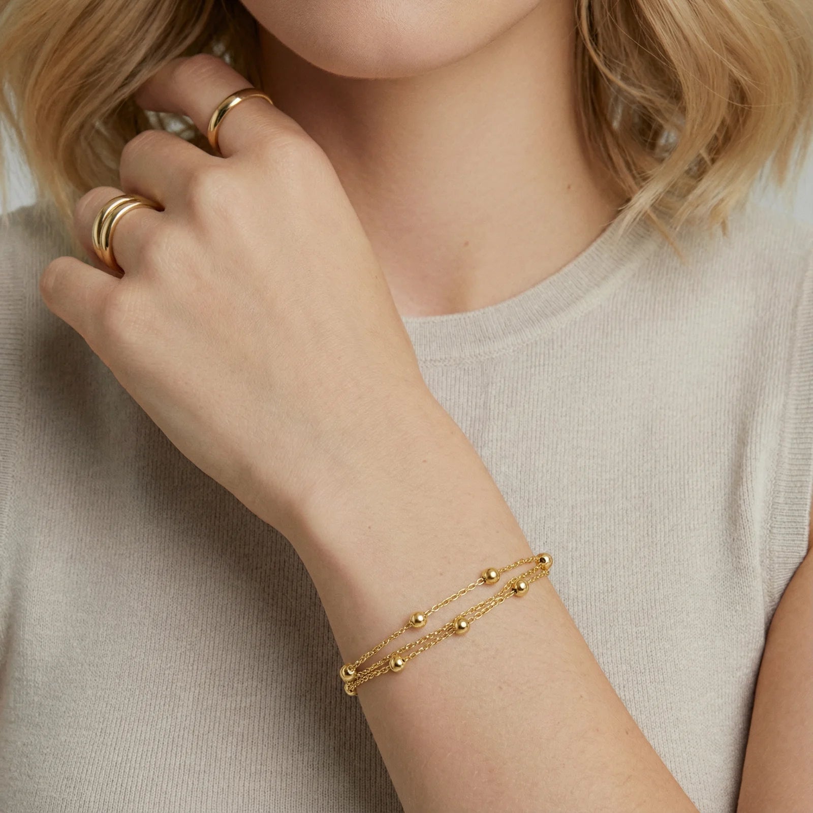 Golden Orbit Bracelet | Soléra & Co