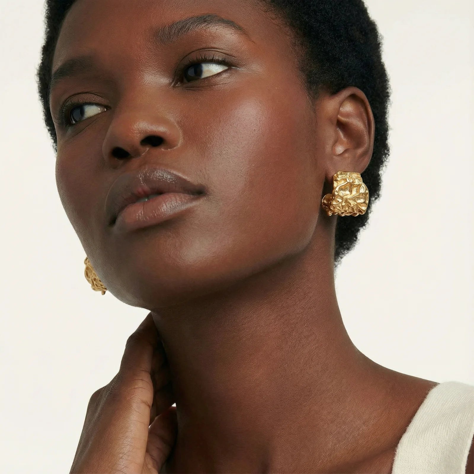 Molten Gold Hoops | Soléra & Co