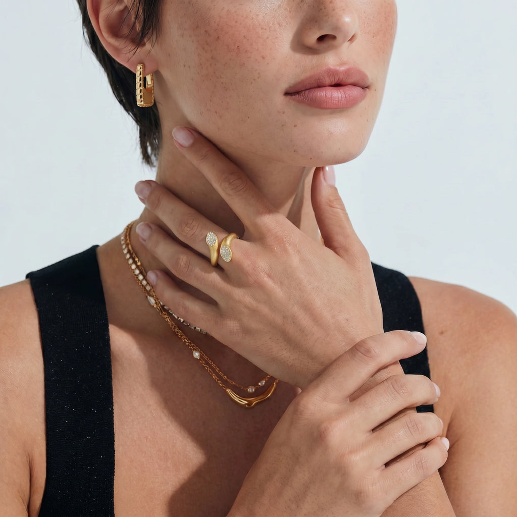 Bamboo Huggie Hoops | Soléra & Co